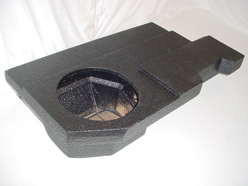 Load image into Gallery viewer, 2009-2014 Dodge Ram Quad Cab Single Pro-Poly Sub Woofer Box 1X10
