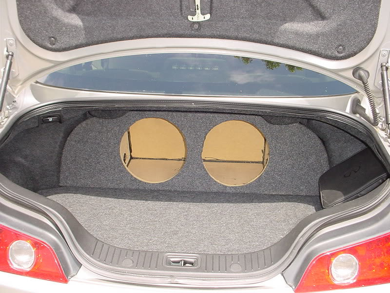 Load image into Gallery viewer, 2003-2008   2X10&quot; Infiniti G35 Sub Carpeted Box
