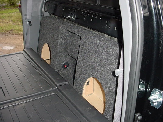 05-15 Toyota Tacoma Double Cab 2-12'' Sub Box Carpeted