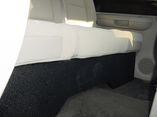 2008-2013 Chevy Crew cab Ported Carpeted Subwoofer Box 2X10