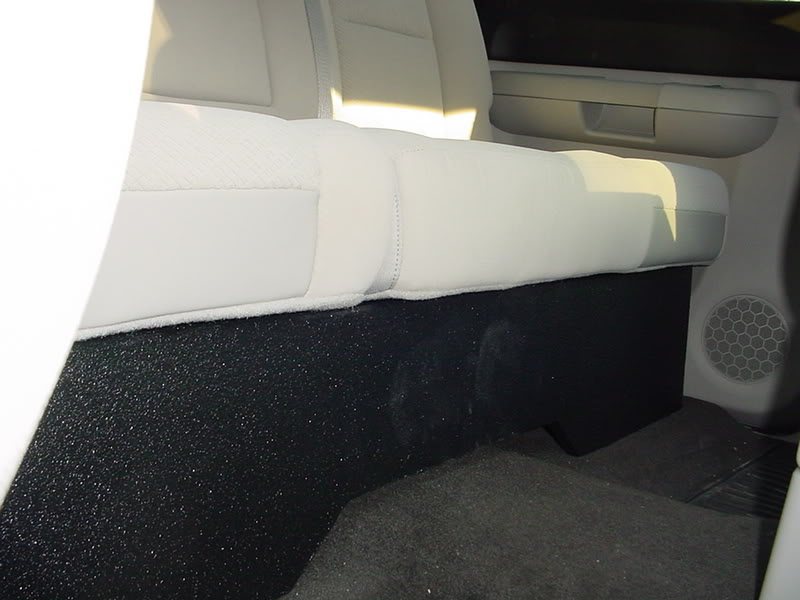 Load image into Gallery viewer, 2008-2013 Chevy Crew cab Ported poly Subwoofer Box 2X12
