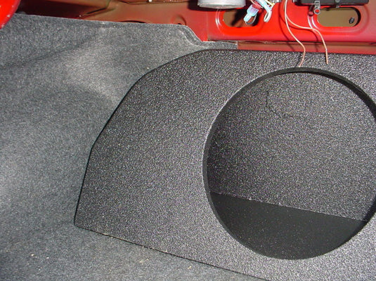 2013 and Up Chevy Camaro  2x12" Carpeted Trunk Sub Box