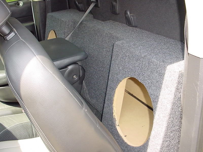 Load image into Gallery viewer, 2002 &amp; UP Dodge Regular Cab Carpeted Subwoofer Box sub Box 2X12&quot;
