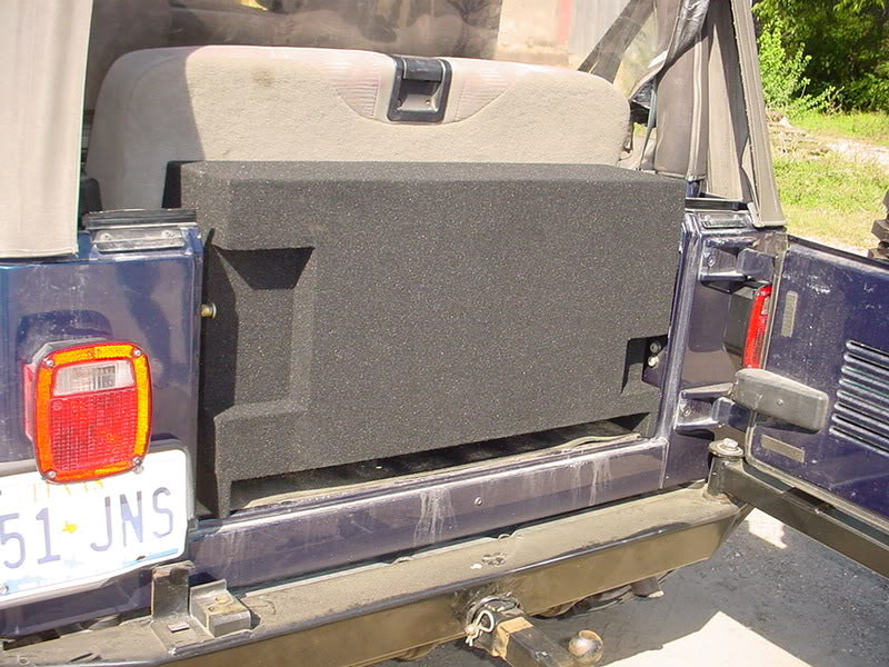 Load image into Gallery viewer, Jeep Wrangler 2-10&quot; All Years JUMBO PRO- Poly Sub Box
