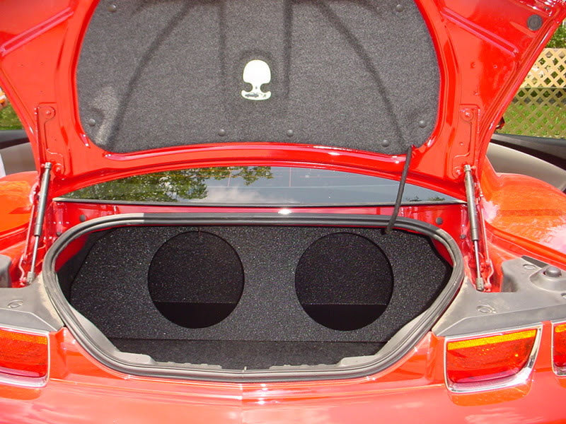 Load image into Gallery viewer, 2013 and up Chevy Camaro Poly Trunk Sub Box
