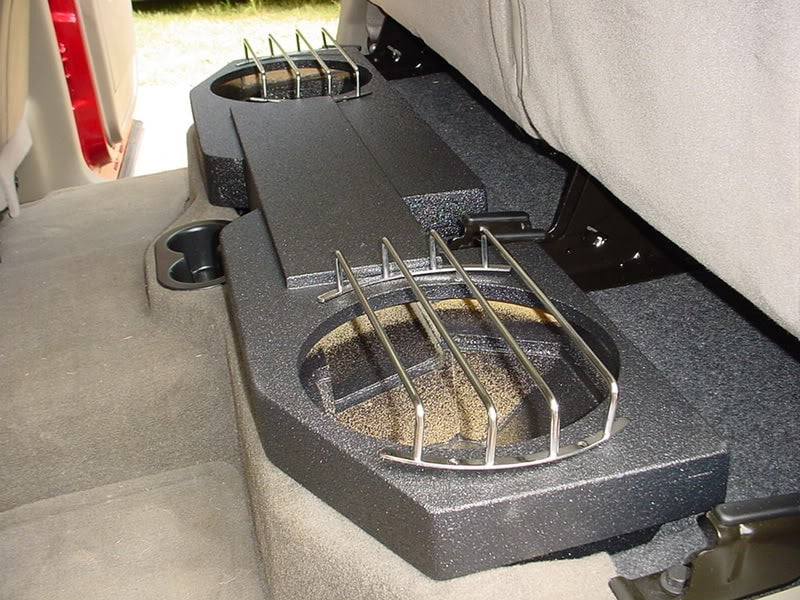 Load image into Gallery viewer, 2002-2008 Dodge Ram Quad cab Doul Carpeted Sub Box 2X10
