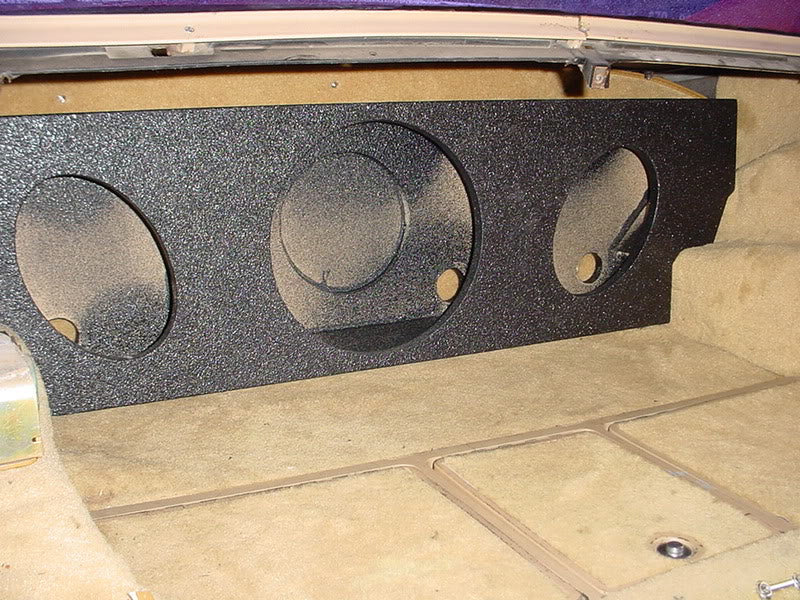 Load image into Gallery viewer, 1968-1982 Corvette C3 Subwoofer Box For 1x12&quot; sub &amp; pair of 6x9 speakers
