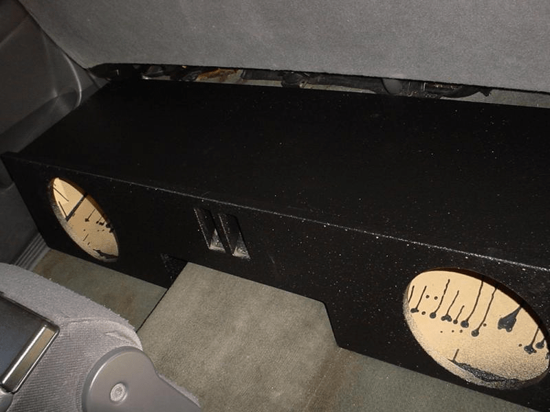 Load image into Gallery viewer, 99-2006 Chevy Extended Cab 2-12&#39;&#39; Ported Carpeted subwoofer box
