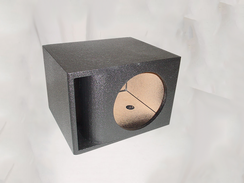 Load image into Gallery viewer, Single 10&#39;&#39; Horn Ported Pro-Poly Subwoofer box Sub Box
