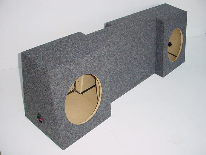 2002 & UP Dodge Regular Cab Carpeted Subwoofer Box sub Box 2X12