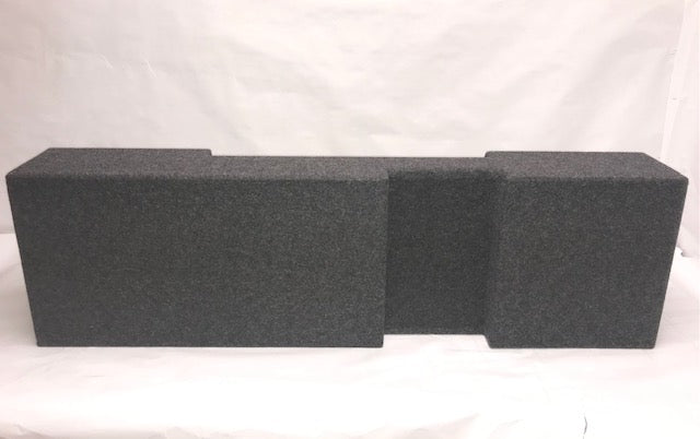 Load image into Gallery viewer, 2002 &amp; UP Dodge Regular Cab Carpeted Subwoofer Box sub Box 2X10&quot;
