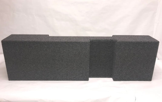 2002 & UP Dodge Regular Cab Carpeted Subwoofer Box sub Box 2X10