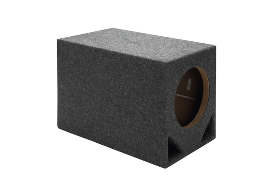 1x12'' Double slot ported Carpeted sub box