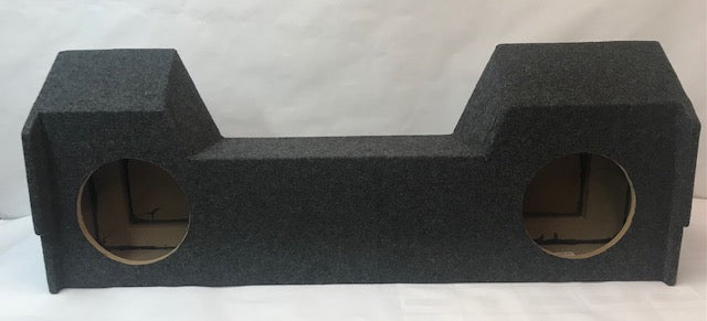 2019 & UP  Dodge Crew cab. Pro-Carpeted Subwoofer Box sub Box 2X10