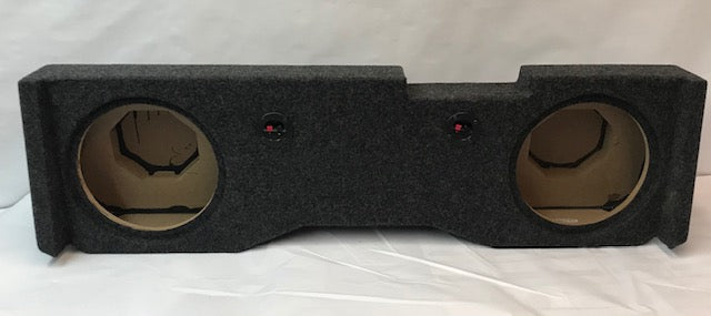 Load image into Gallery viewer, 2014-2018 &quot;XTRA DEEP&quot; Chevy Crew Cab Pro-Carpeted Sub Box Subwoofer Box 2X8&quot;
