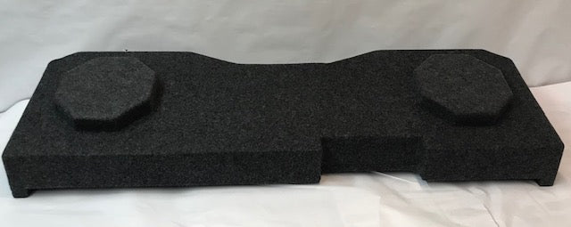 Load image into Gallery viewer, 2014-2018 &quot;XTRA DEEP&quot; Chevy Crew Cab Pro-Carpeted Sub Box Subwoofer Box 2X8&quot;
