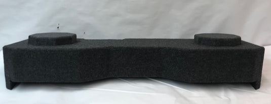 2014-2018 "XTRA DEEP" Chevy Crew Cab Pro-Carpeted Sub Box Subwoofer Box 2X8"