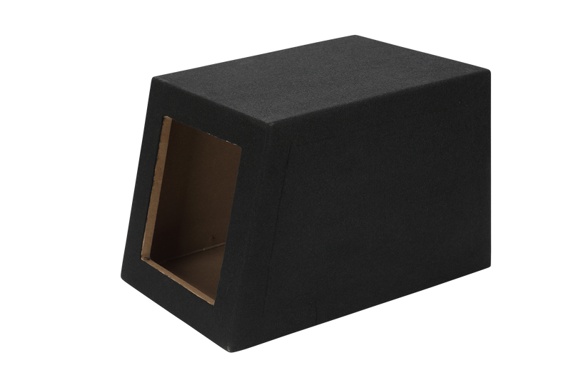 Load image into Gallery viewer, Hatch Back Square Hole 1x10&quot; Carpeted Sub Box
