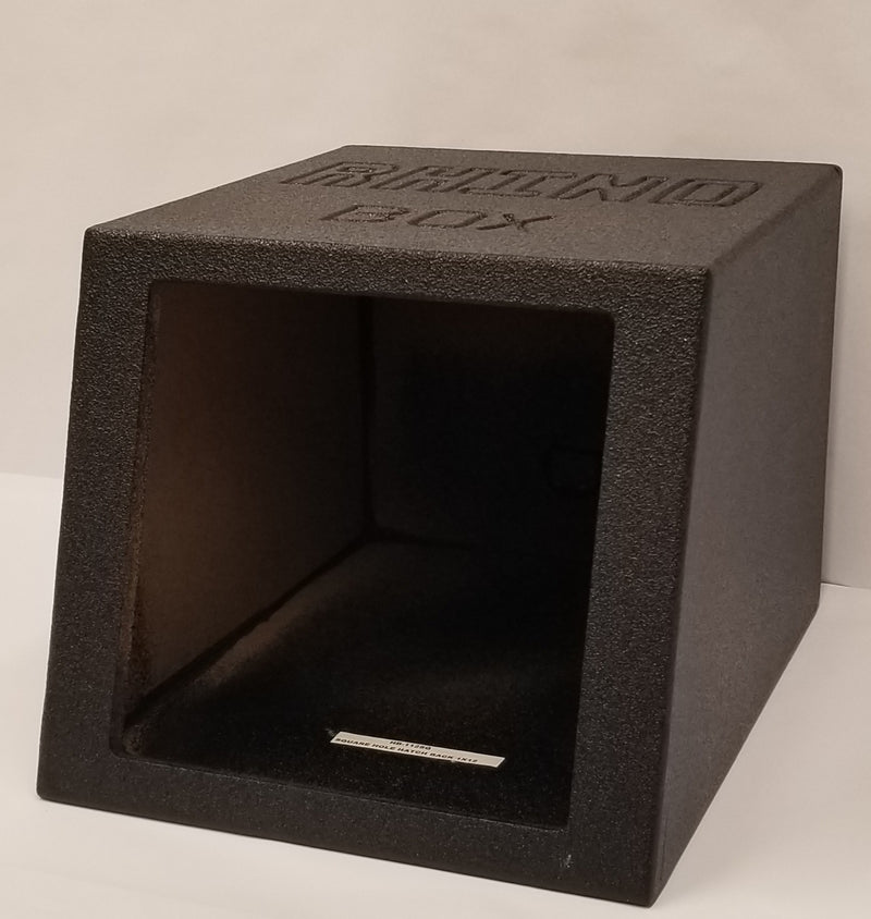 Load image into Gallery viewer, Hatch Back Square Hole 1x10&quot; Poly Sub Box
