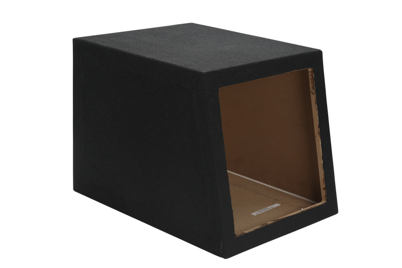 Load image into Gallery viewer, Hatch Back Square Hole 1x15&quot; Carpeted Sub Box
