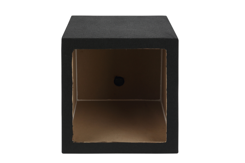 Load image into Gallery viewer, Hatch Back Square Hole 1x15&quot; Carpeted Sub Box
