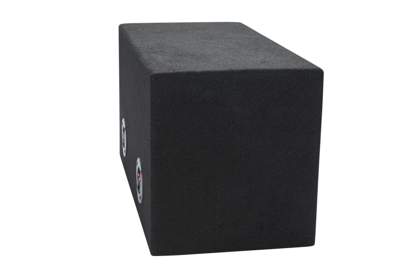 Load image into Gallery viewer, Dual 8&#39;&#39; Sealed Carpeted Sub woofer Box
