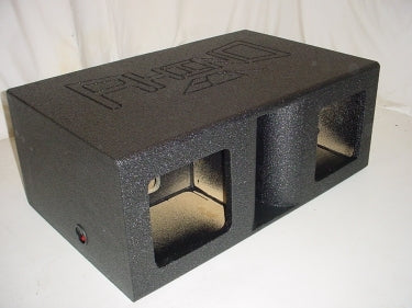 Horn Ported 2-15'' Square Hole Super Bass Pro-Poly Sub Box