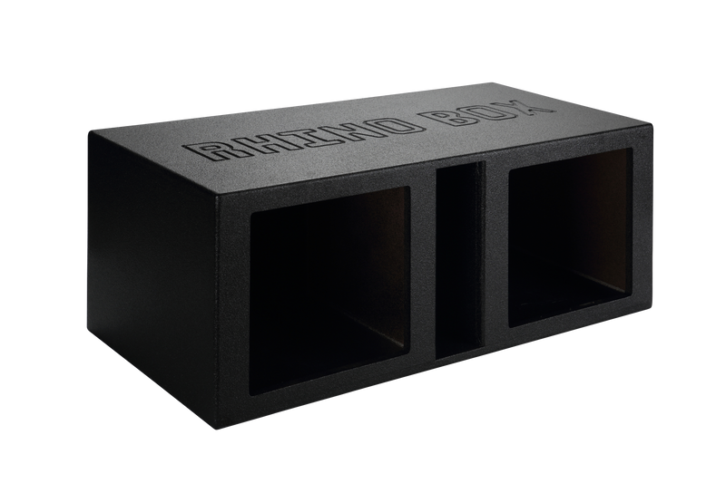 Load image into Gallery viewer, 2X15&#39;&#39; Square Hole Slot Ported Sub Box Poly
