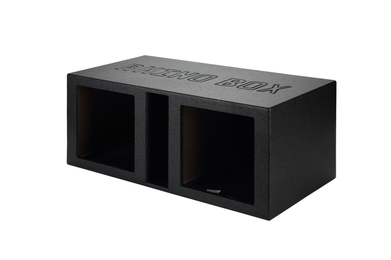 Load image into Gallery viewer, 2X15&#39;&#39; Square Hole Slot Ported Sub Box Poly
