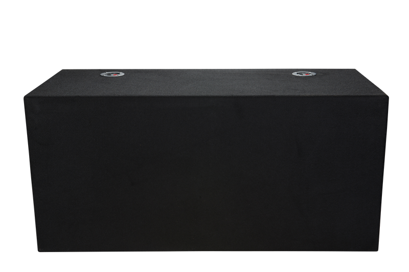 Load image into Gallery viewer, 2X15&#39;&#39; Slot Ported Sub Box Carpeted
