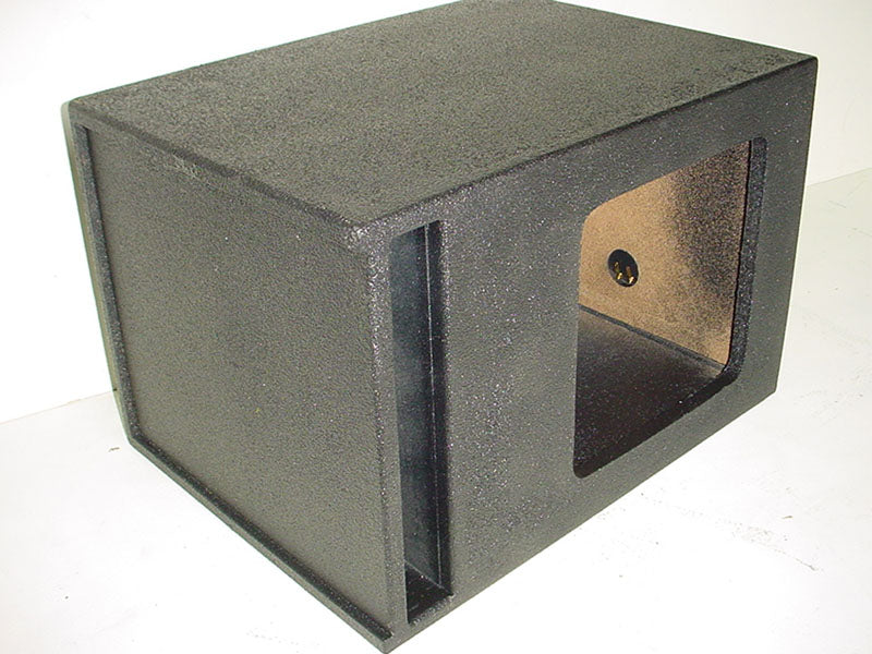 Load image into Gallery viewer, 1x12&#39;&#39; Square Hole Slot Ported Poly Sub Box
