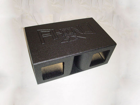 Horn Ported 2-10'' Square Hole Super Bass Pro-Poly Sub Box