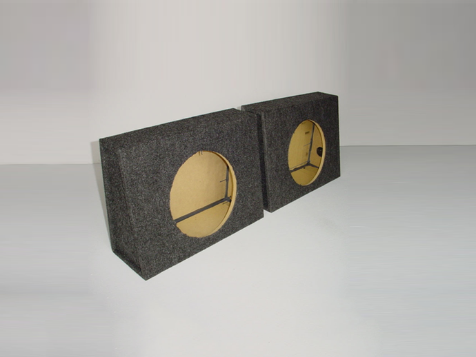 2110-12 SS (Price For Pair) Sub Box Carpeted